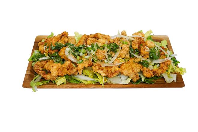 Deep-Fried Shrimp Salad